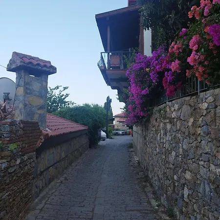 וילה Escape To History In A Stunning Stone House With Garden And Sea View In The Heart Of אלאניה